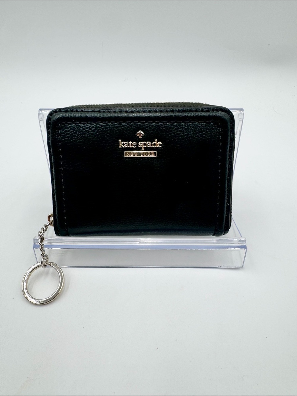 Kate spade zip compact wallet - green